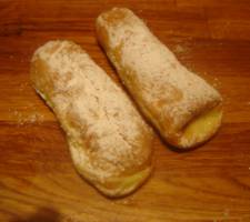 image of eclairs with vanilla pastry cream filling