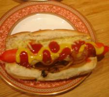 image of a tasty hot dog