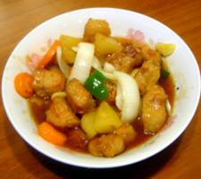 image of sweet and sour pork